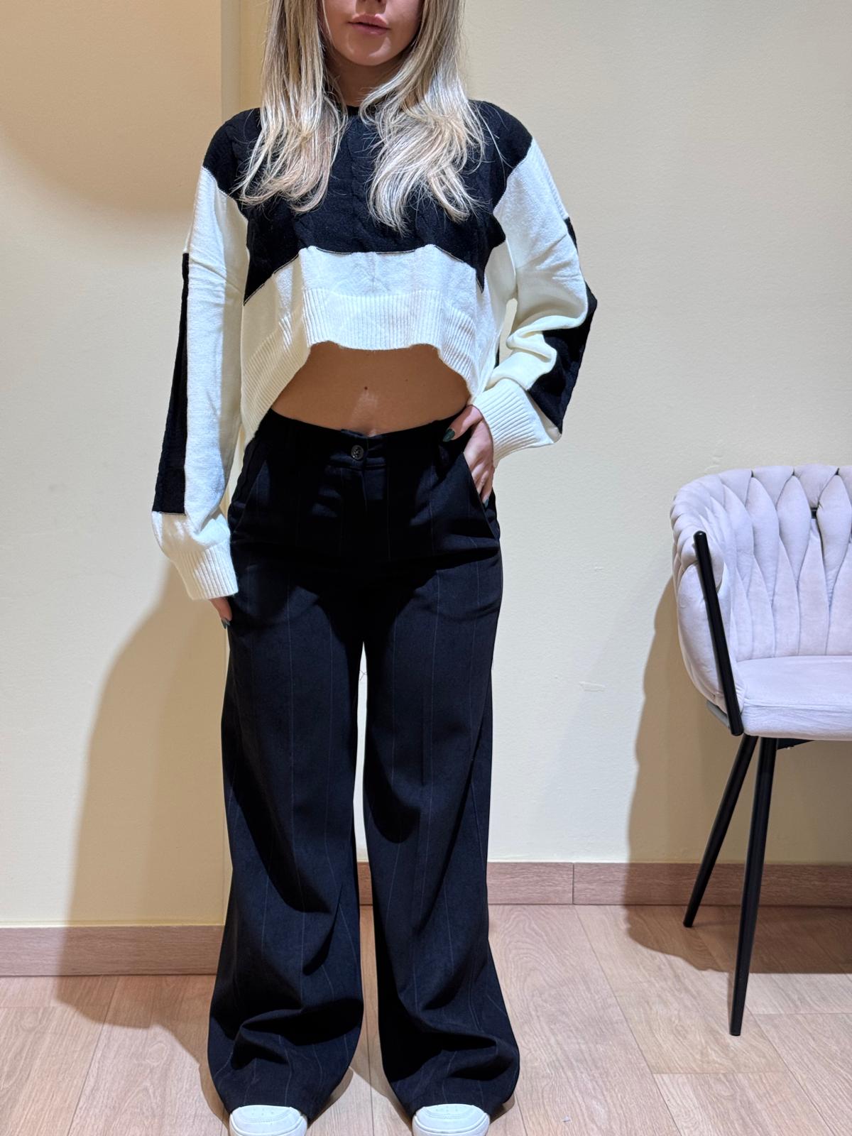 PANTALONE GESSATO 11935