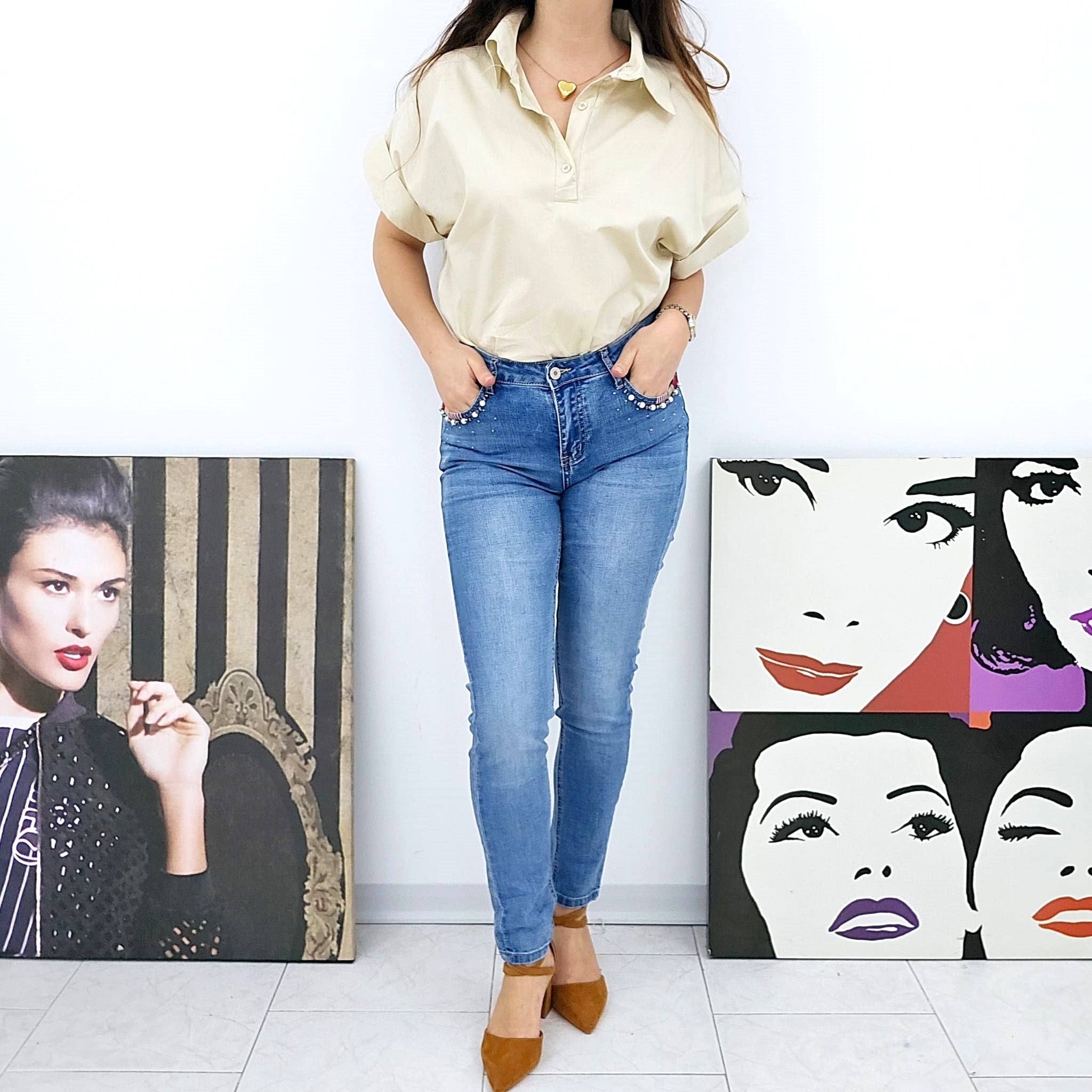 JEANS PERLA H370