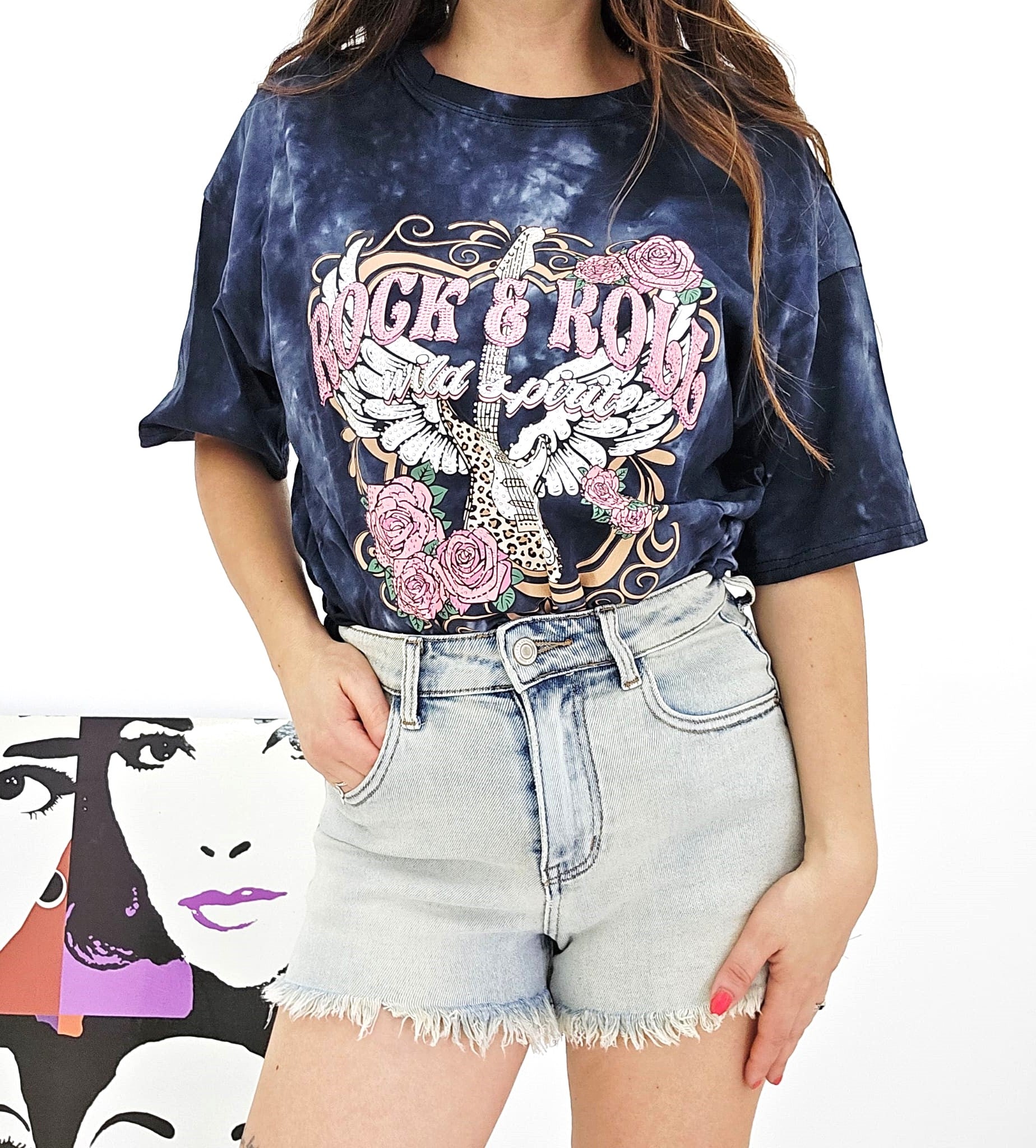 T-SHIRT ROCK & ROLL S532