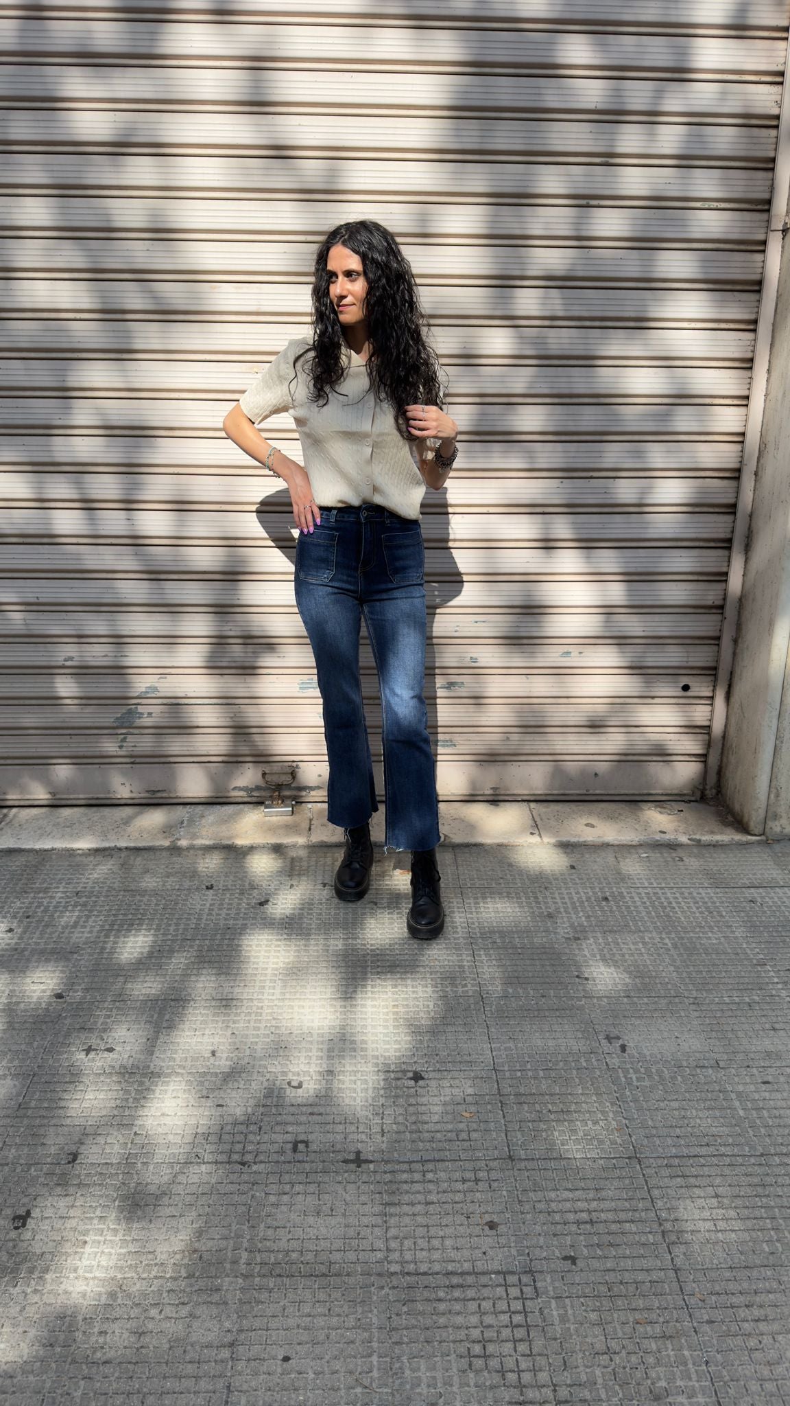 JEANS TROMBETTA LAVAGGIO ZERO