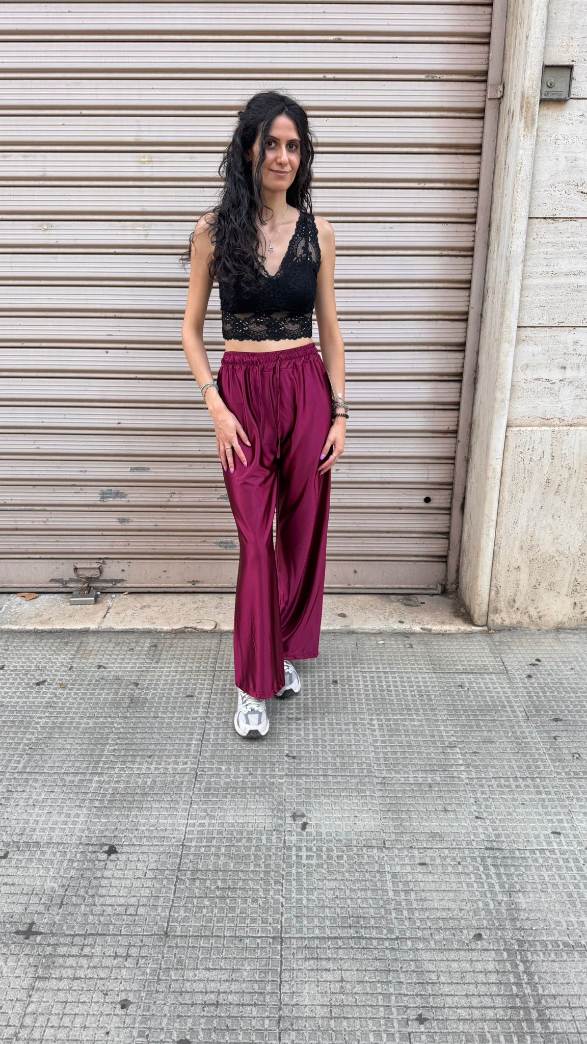PANTALONE SATIN