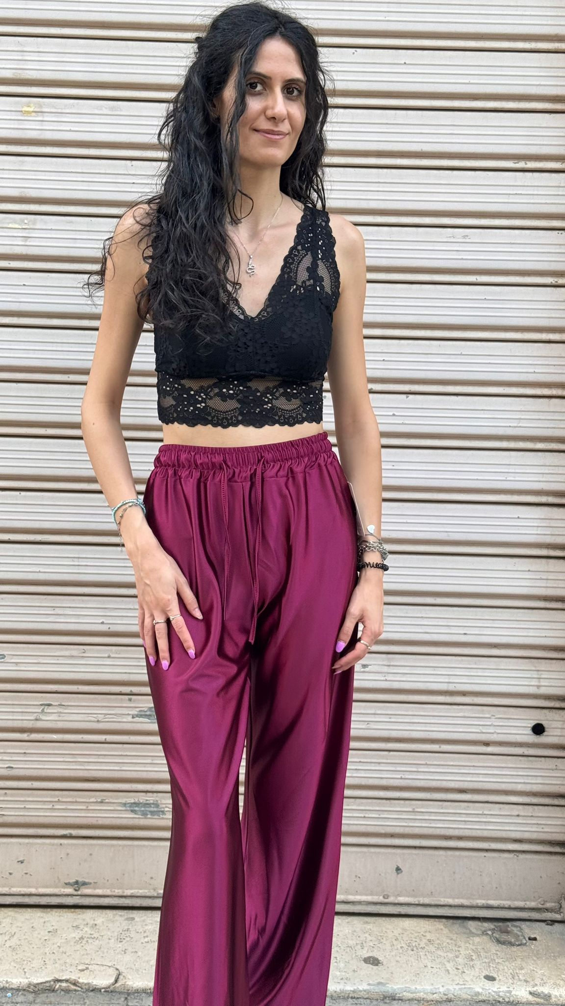 PANTALONE SATIN